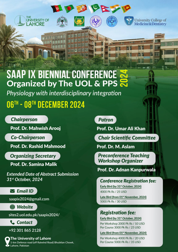 SAAP Conference Poster